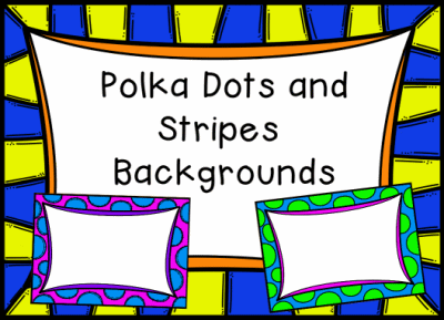 Polka Dots and Stripes Backgrounds