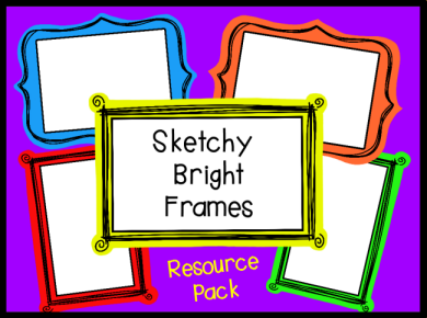 Sketchy Bright Frames Resource Pack