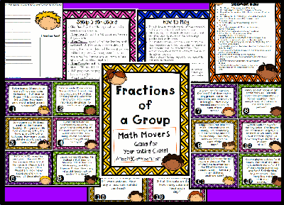 Fractions of a Group Math Movers