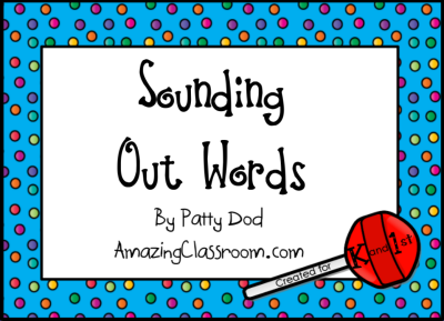 Sounding Out Words Flipchart Lesson