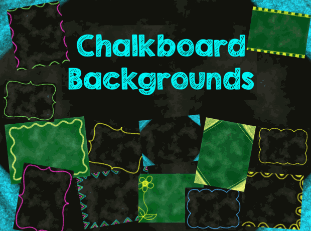 Chalkboard Style Backgrounds