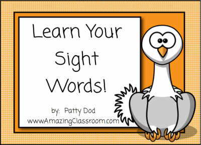 Learning Common Sight Words SMART