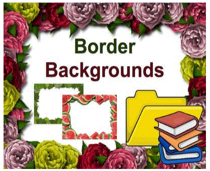 picture frame border. Frame Border Backgrounds 1