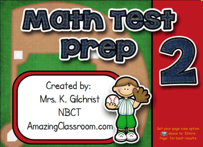 Math State Test Practice 2 Smart