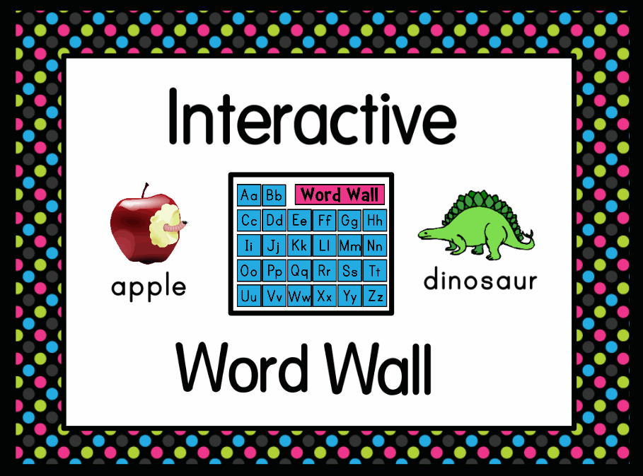 Interactive Word Wall