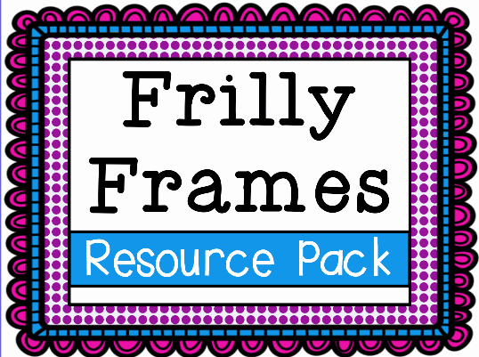 Frilly Frames Backgrounds