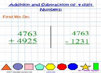 4-Digit Addition & Subtraction Fun