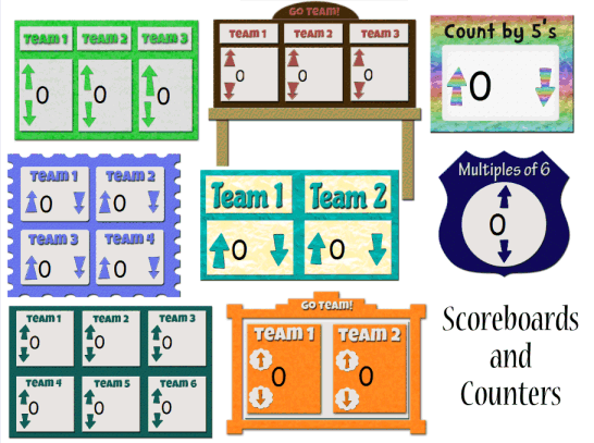 Scoreboards and Counters