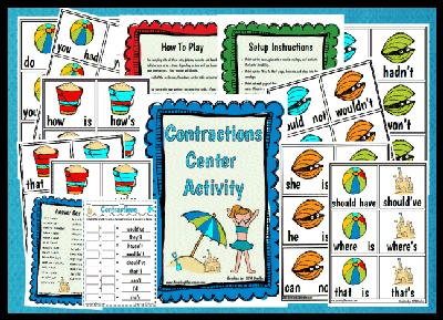 Contractions Center Activity