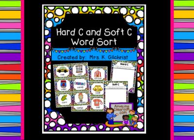 Hard C or Soft C Word Sort Game