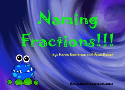 Introduction To Fractions - Naming